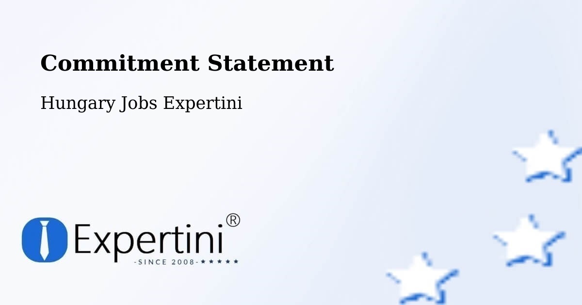 Corporate Commitment – Kunhegyes - Hungary Jobs Expertini